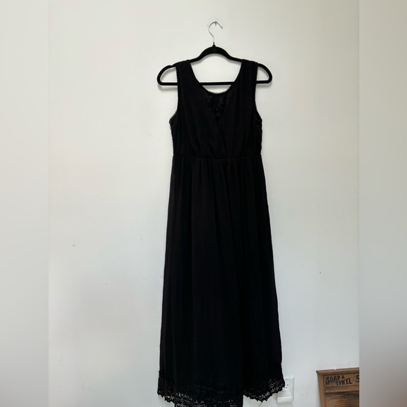 VERO MODA | Maxi dress with lace | size Large - Picture 5 of 6